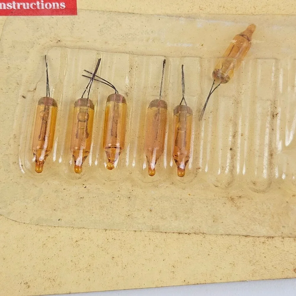 Franks Ultra Bright Steady Burning Bulbs 2.5V 3.5V for Superbright Sets Vintage